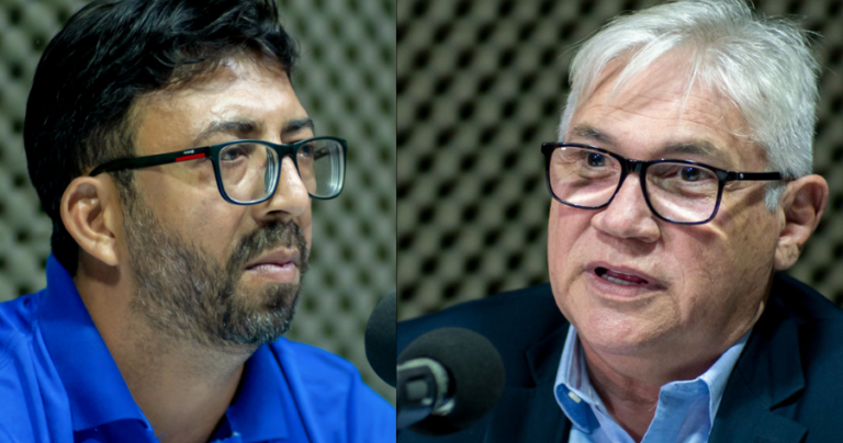 “Serei oposição até o fim”, diz Lázaro após fotos em confraternização