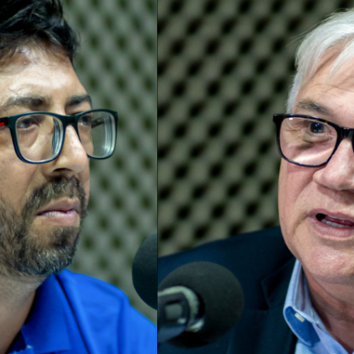 “Serei oposição até o fim”, diz Lázaro após fotos em confraternização