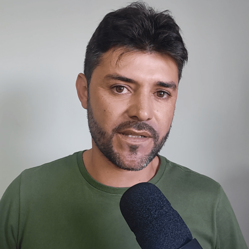 Pinguim durante convenção do PDT em Pedra Lavrada - Foto: Anderson Eliziário